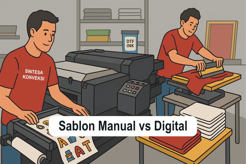 perbedaan sablon custom express dengan sablon manual